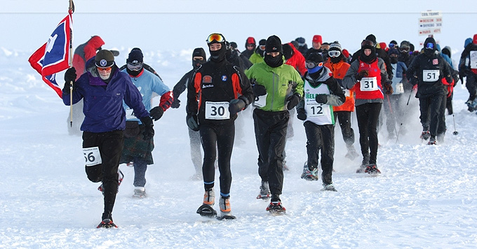 Цена участия в North Pole Marathon высока, но и ощущения незабываемы