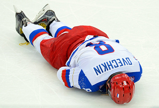 Александр Овечкин получил травму и может пропустить оставшиеся матчи чемпионата мира