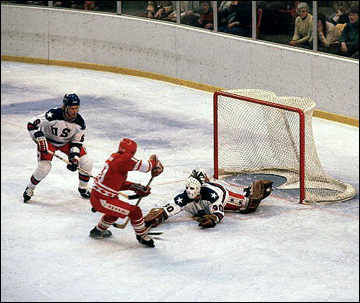 22 февраля 1980 года. Лейк-Плесид. Зимние Олимпийские игры 1980 года. США — СССР — 4:3