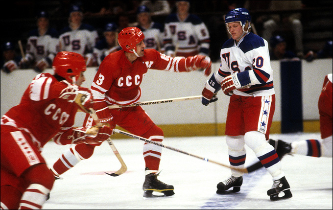 22 февраля 1980 года. Лейк-Плесид. Зимние Олимпийские игры 1980 года. США — СССР — 4:3