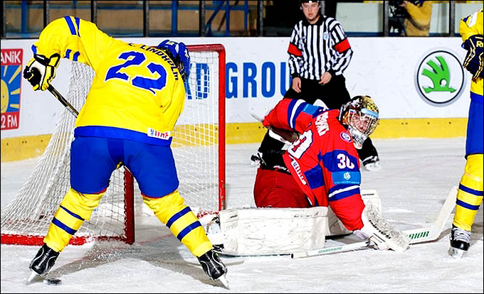 17 апреля 2012 года. Зноймо. Юниорский чемпионат мира. Швеция — Россия — 2:0