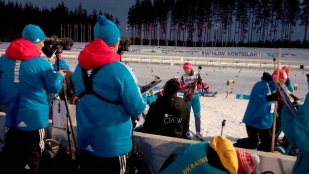 Пристрелка в самом разгаре Пристрелка в самом разгаре