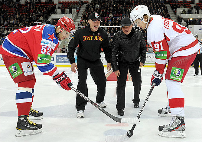 2 ноября 2011 года. Москва. Регулярный чемпионат КХЛ. ЦСКА ? 