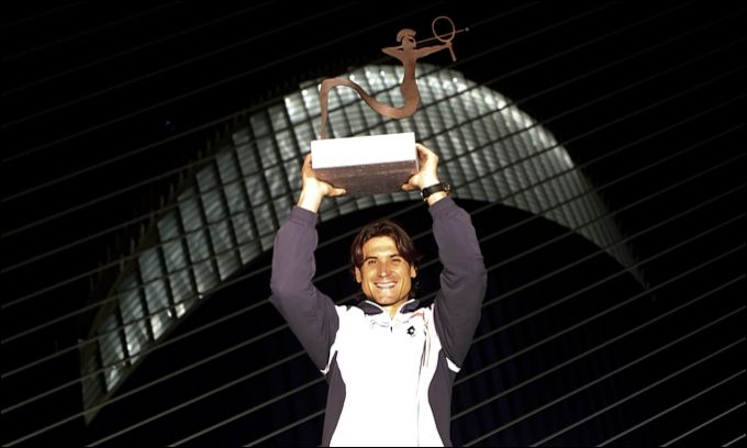 Давид Феррер сравнялся с Федерером по количеству титулов за год
