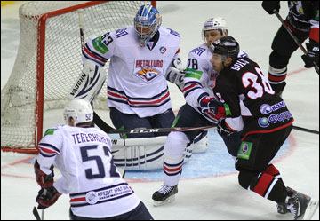 26 сентября 2013 года. Челябинск. Регулярный чемпионат КХЛ.