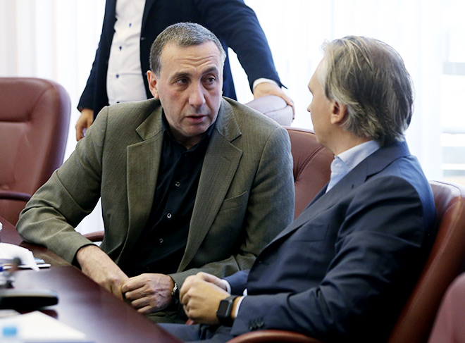 Александр Дюков с Евгением Гинером Александр Дюков с Евгением Гинером