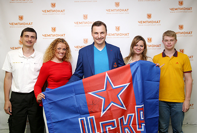 Сергей Фёдоров в редакции «Чемпионата» Сергей Фёдоров в редакции «Чемпионата»