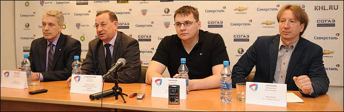 Николай Пятунин, Михаил Ставровский, Андрей Назаров и Владимир Соколов