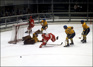 Саппоро-1972. Хоккейный турнир. СССР — Швеция