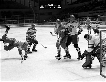 16 февраля 1968 года. Гренобль. X зимние Олимпийские игры. СССР — Финляндия