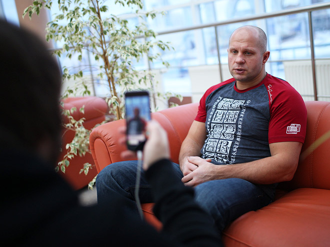 Константин Устьянцев и Фёдор Емельяненко 
