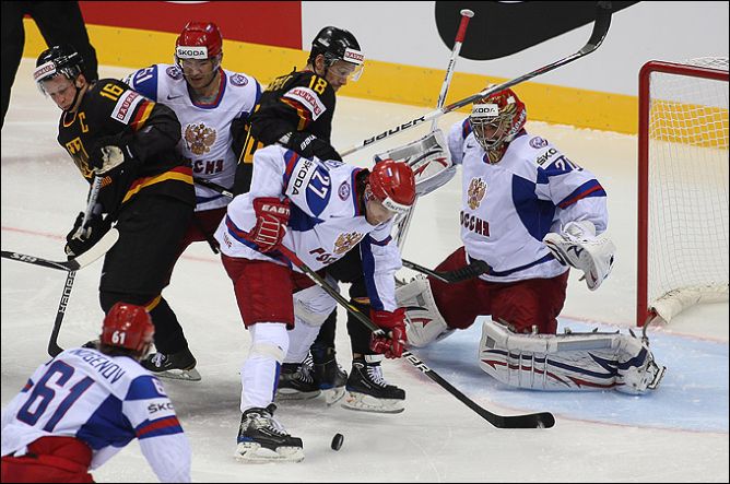 29 апреля 2011 года. Братислава. Чемпионат мира. Германия — Россия — 2:0 29 апреля 2011 года. Братислава. Чемпионат мира. Германия — Россия — 2:0
