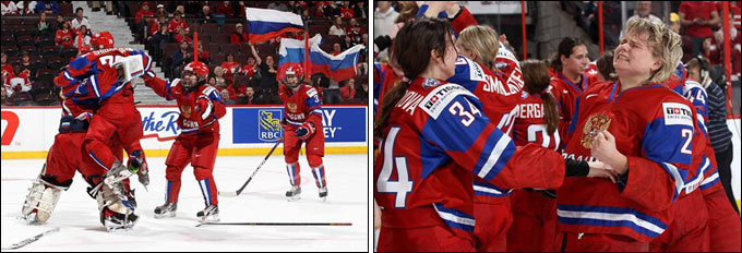 Женская сборная России — бронзовый призёр чемпионата мира по хоккею