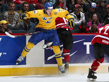 29 декабря 2011 года. Калгари. Молодежный чемпионат мира. Швеция — Швейцария — 4:3 (2:0)