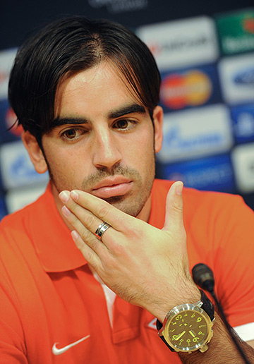 Хосе Хурадо на пресс-конференции