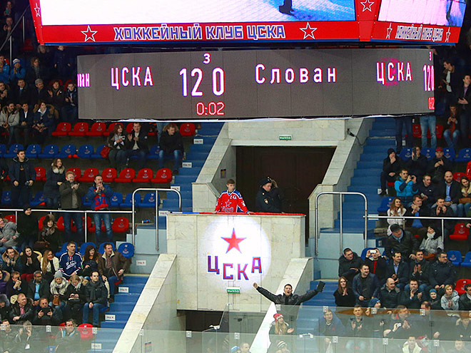 ЦСКА деклассировал «Слован», установив два рекорда КХЛ
