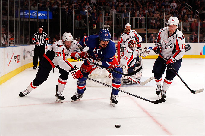 13 мая 2012 года. Нью-Йорк. Плей-офф НХЛ. 1/4 финала. "Нью-Йорк Рейнджерс" — "Вашингтон Кэпиталз" — 2:1