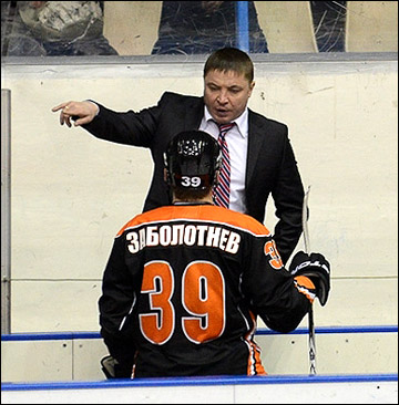 Александр Гулявцев во время матча