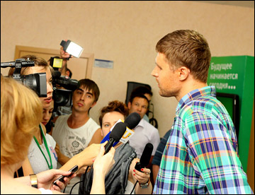 Илья Брызгалов провёл первый урок вратарского мастерства в Уфе