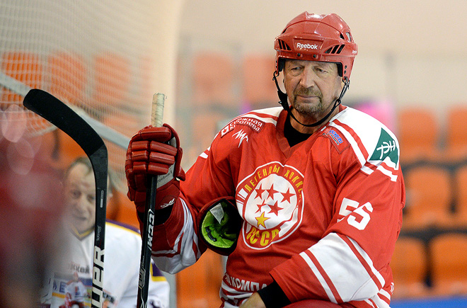 Сергей Гимаев в сборной «Легенды хоккея СССР»