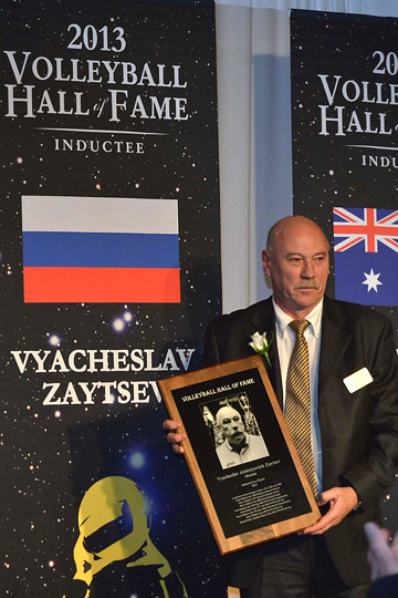 Вячеслав Зайцев введён в Зал славы мирового волейбола