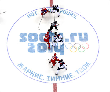 16 февраля 2014 года. Сочи. XXII зимние Олимпийские игры. Хоккей. Групповой этап. Россия — Словакия — 1:0 (ПБ)