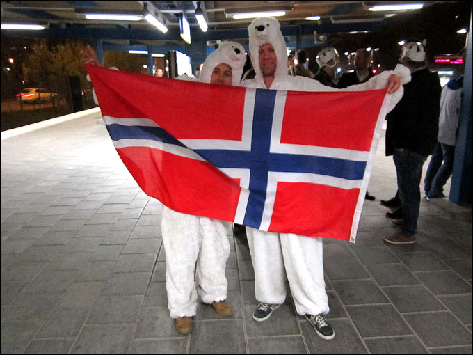 Белые мишки из Норвегии