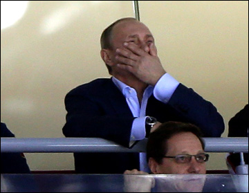 Владимир Путин переживает за Россию