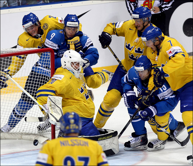 15 мая 2011 года. Чемпионат мира. Братислава. Финал. Швеция — Финляндия — 1:6