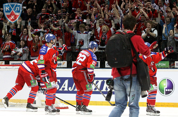 Пражский "Лев" — первый иностранный финалист в истории КХЛ