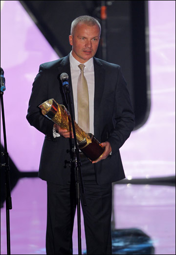 Владимир Кречин на торжественной церемонии закрытия сезона