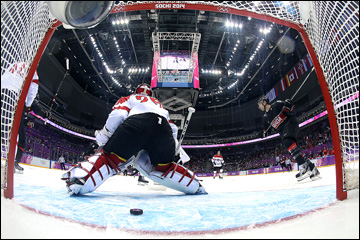 14 февраля 2014 года. Сочи. XXII зимние Олимпийские игры. Хоккей. Групповой этап. Канада — Австрия — 6:0