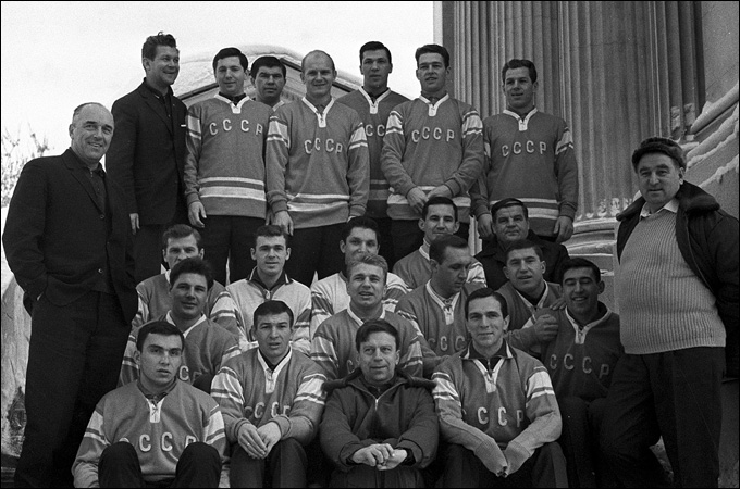 Сборная СССР — победитель Олимпиады-1968. 