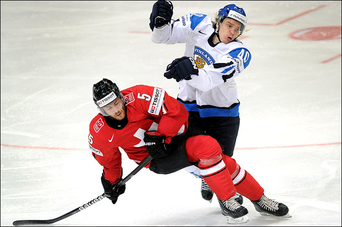 8 мая 2012 года. Хельсинки. Чемпионат мира. Групповой турнир. Финляндия — Швейцария — 5:2