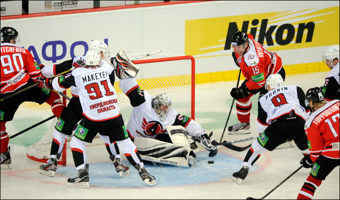 22 октября 2012 года. Донецк. Регулярный чемпионат КХЛ.