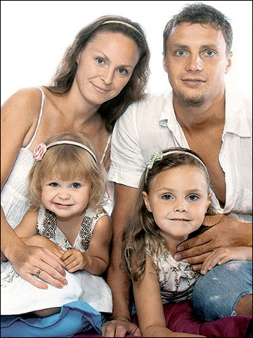 Ваня и его семья.