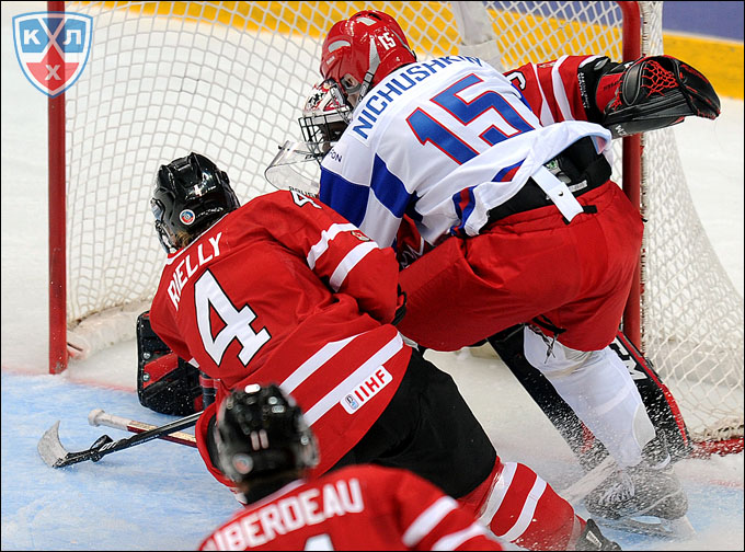 Валерий Ничушкин и его решающий гол канадцам на молодежном чемпионате мира