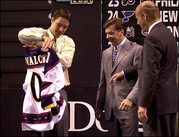 Драфт новичков НХЛ, 2001 год. Первый русский хоккеист стал первым номером на драфте