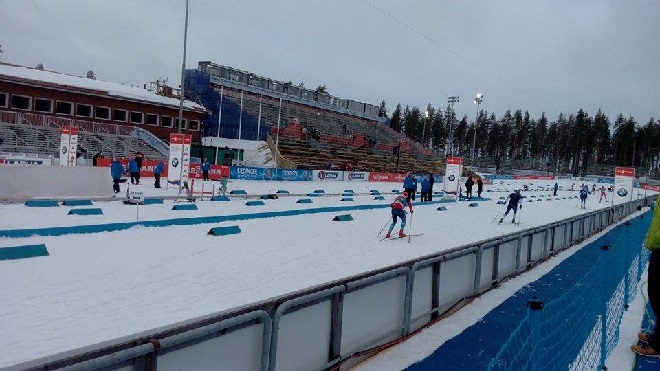 За час до старта гонки За час до старта гонки