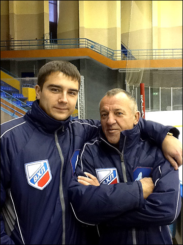 Алексей Филиппов (слева) с коллегой Александром Федюниным