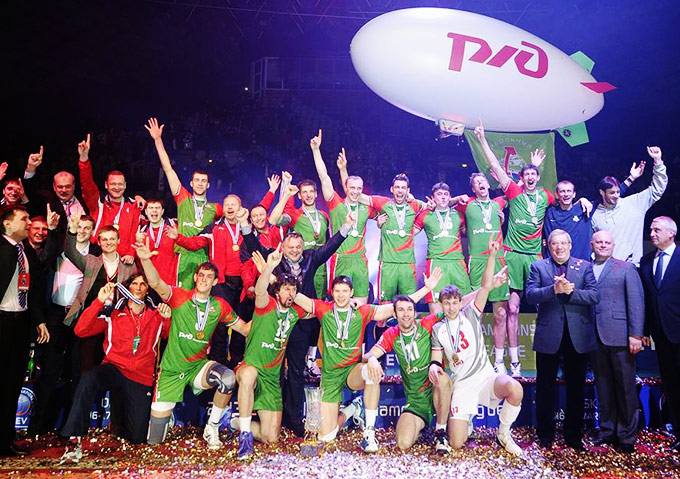 В 2013 году Лигу чемпионов выиграл новосибирский "Локомотив"