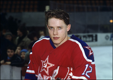 Павел Буре в ЦСКА, 1991 год