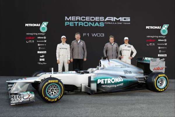 Технические характеристики Mercedes F1 W03