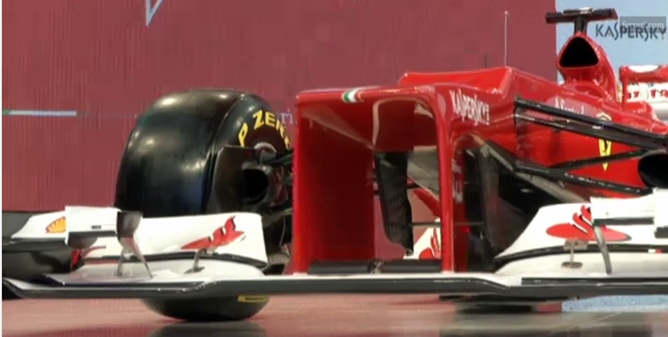 Команда «Феррари» представила свой болид на сезон-2012 Формулы-1