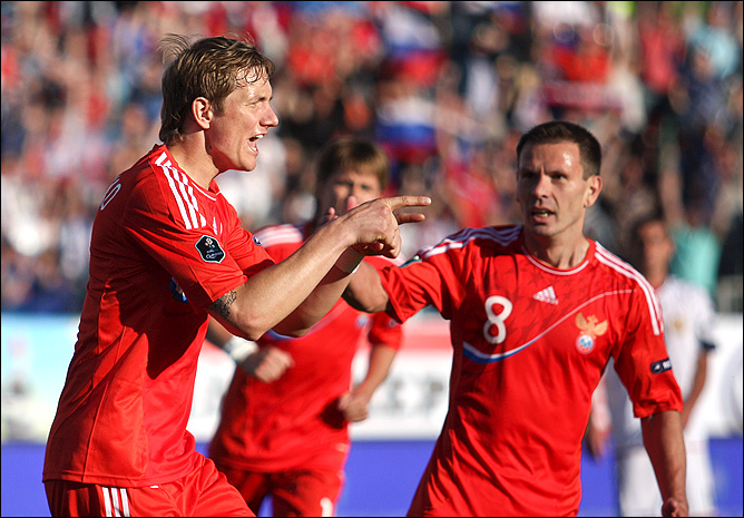 Сборная России - сборная Армении 3-1