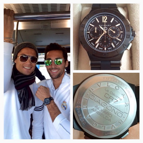 Роналду подарил игрокам «Реала» часы в честь 10 победы в Лиге чемпионов