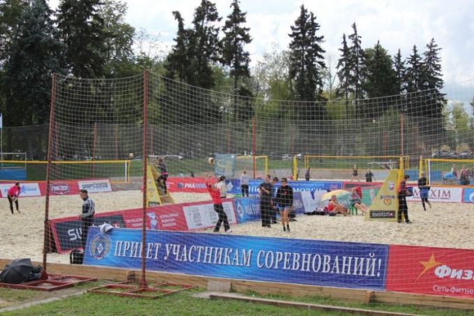 В Москве открыт современный стадион для пляжных видов спорта