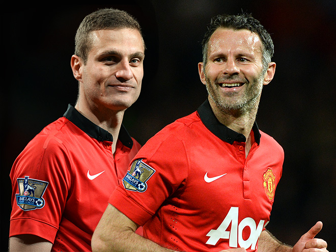 Неманья Видич и Райан Гиггз