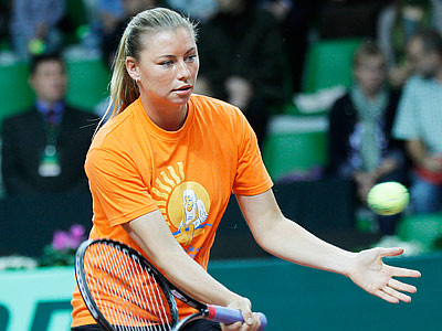 Zvonareva: Thank you for participating in the Dementieva match