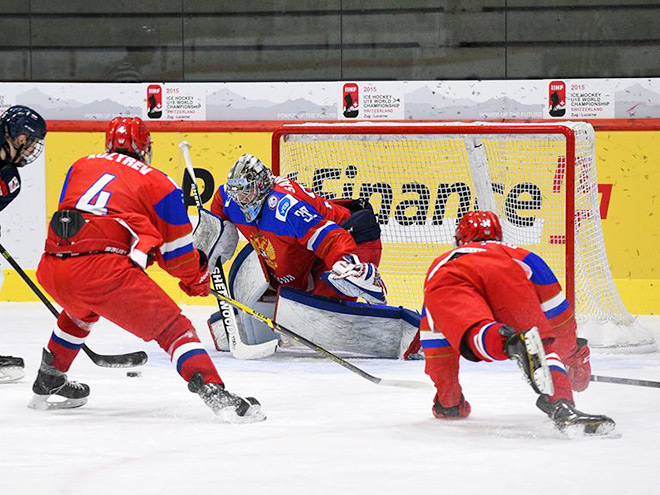 Сборная России U-18 в 1/4 ЮЧМ проиграла Швейцарии – 0:5